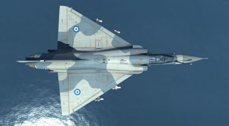 Mirage 2000-5 ПС Греції