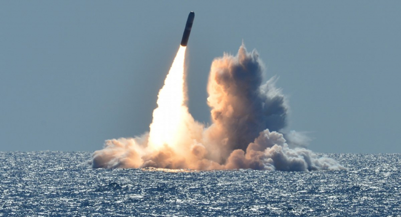 Запуск МБР Trident II D5 з USS Nebraska