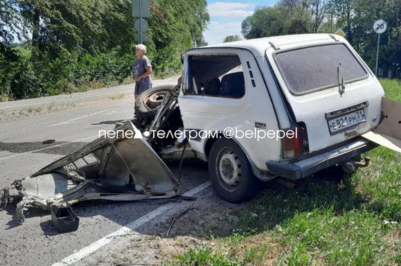  Танк с пьяными танкистами раздавил авто в Белгородской области. ФОТО, ВИДЕО 