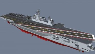 Китайський УДК проекту Type 076, ілюстративний рендер після побудови