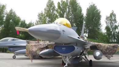 Перші офіційні фото F-16 в Україні, 4 серпня 2024 року