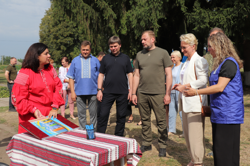 На Чернігівщині за кошти уряду Латвії відновили Талалаївський ліцей, що постраждав від ворожих обстрілів