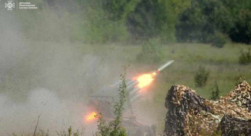 Хорватські причпіні РСЗВ RAK-SA-12, фото – ДПСУ, автори фото: Петро Задорожний, Маркіян Лисейко