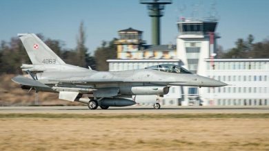 Польський F-16, ілюстративне фото з відкритих джерел