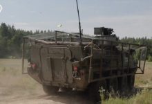 БТР Stryker, знімок екрану з відео Десантно-штурмових військ