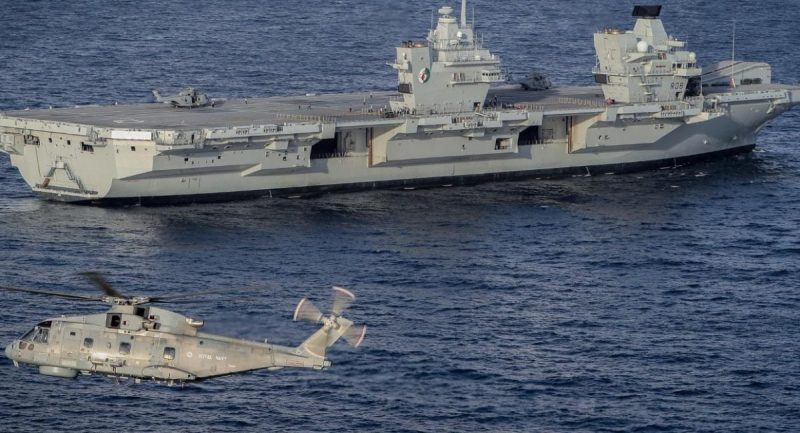 HMS Queen Elizabeth, фото - Royal Navy