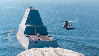 Есмінець USS Zumwalt (DDG-1000), фото — National Museum of the U.S. Navy