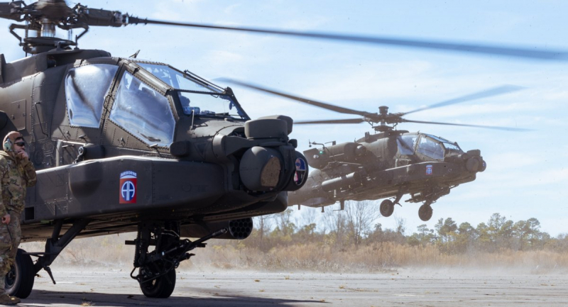 AH-64E Apache, фото - US DoD