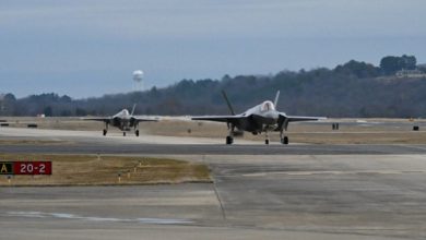 Перші два F-35 для ВПС Польщі на авіабазі "Еббінг", грудень 2024 року, фото - US Air Force