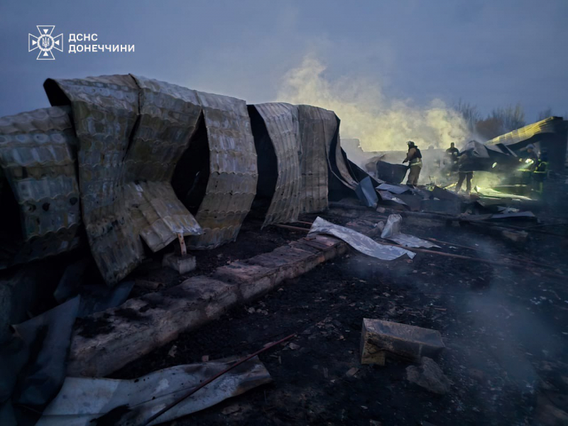  Донеччина пережила 10 годин пекла: масштабна пожежа на підприємствах. ФОТО 