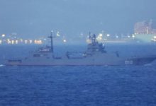 Великий десантний корабель ВМФ РФ "Иван Грен" проходить Гібралтар, 22 грудня 2024 року, фото - jr_amon_ceuta_shipspotting