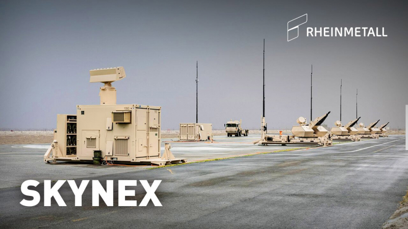 Rheinmetall оголосив ціну та строки постачань зенітного Skynex, які замовила Італія