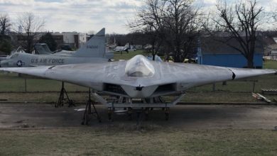 Єдиний макет A-12 Avenger, який залишився від проєкту