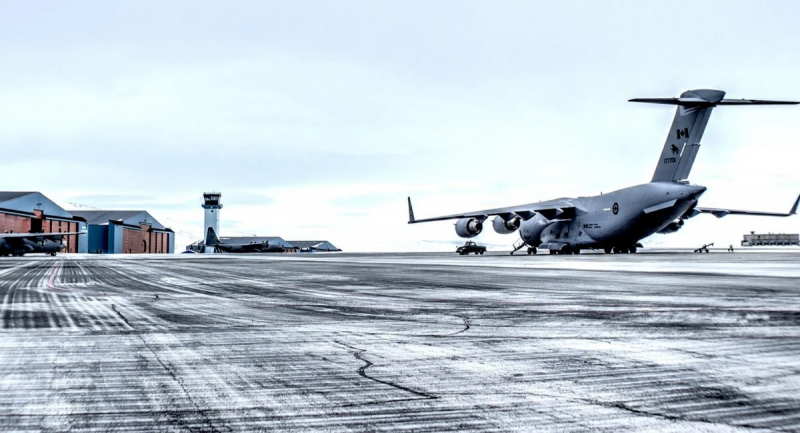 Американська авіабаза Thule на території Гренландії, фото - US Air Force