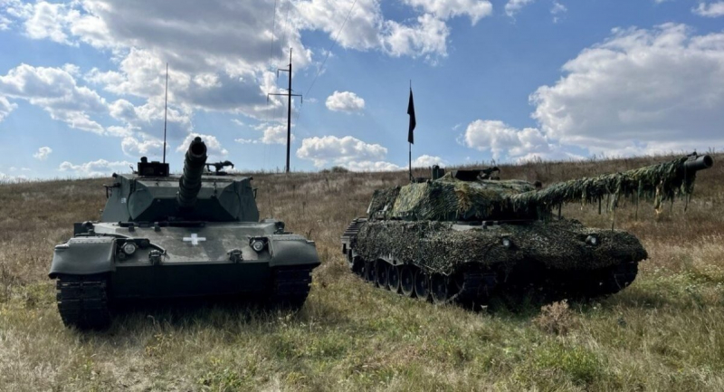 Leopard 1A5 в строю ЗСУ, вересень 2023 року, фото - АрміяInform