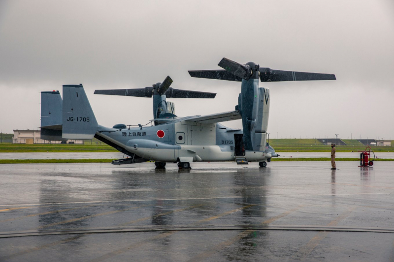 V-22 Osprey ЗС Японії (фото: US DoD)