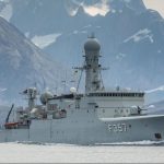 Патрульний корабель ВМС Данії біля берегів Гренландії, фото з відкритих джерел