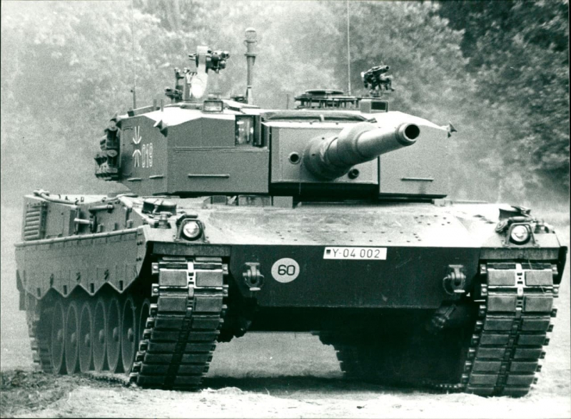 Leopard 2 перших версій, створений у 1979 році