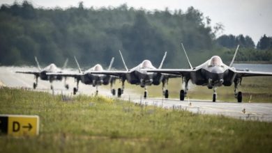 Зліт F-35A на німецькій авіабазі "Шпангдалем", 2022 рік, ілюстративне фото від US Air Force