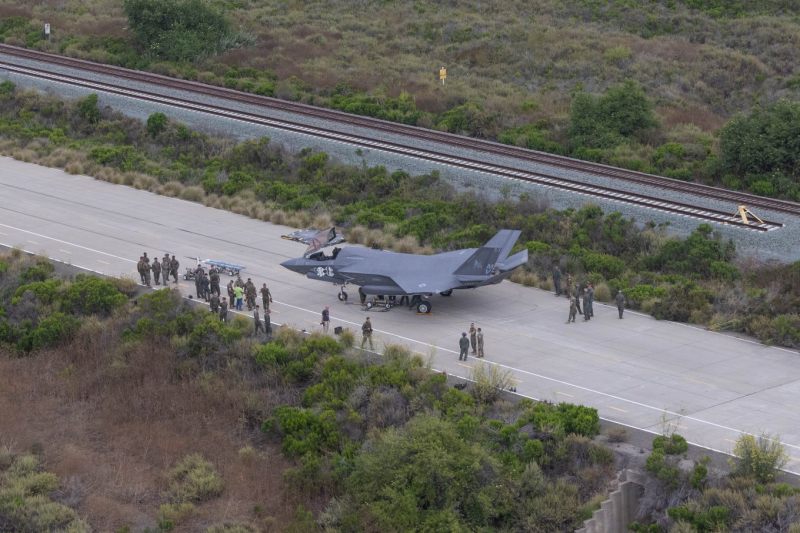 F-35B під час навчань Obsidian Iceberg влітку 2023 року, фото - US DoD