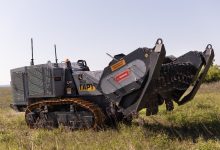 зразок техніки гуманітарного розмінування — дистанційно керований комплекс ГАРТ 5100