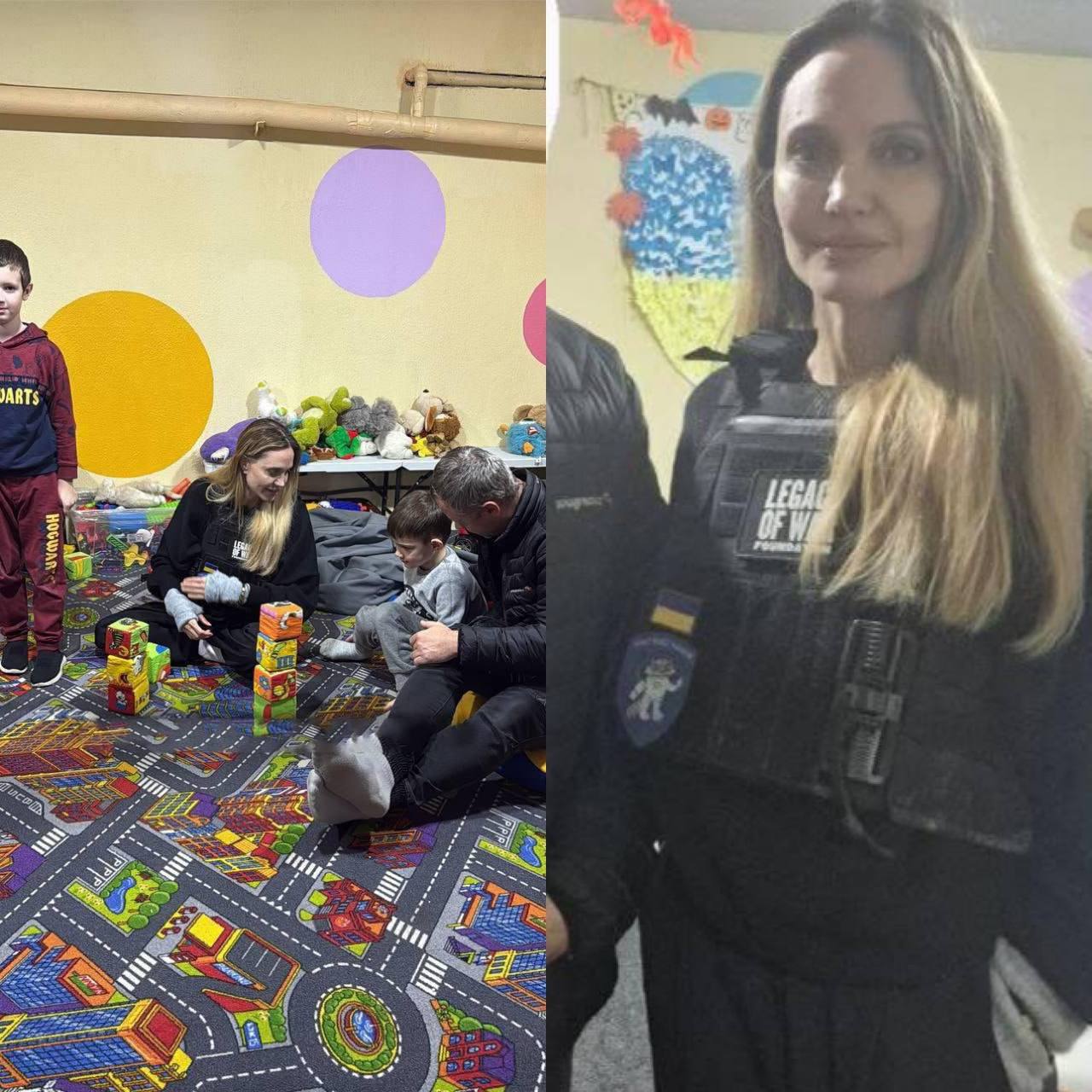 Анжеліна Джолі в Україні