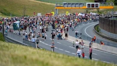 В Австрії через протест проти вантажівок на 8 годин перекрили автобан A13