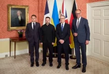 Зеленський і лідери Франції, Великої Британії та Німеччини узгодили п’ять умов для миру