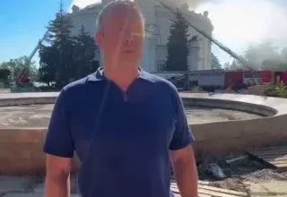 Пожежу в музеї «Панорама оборони Севастополя» загасили після удару БПЛА