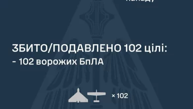 У ніч на 12 червня сили ППО збили та подавили 102 ворожі БпЛА