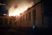 Удар російського БпЛА по освітньому закладу на Чернігівщині спричинив пожежу