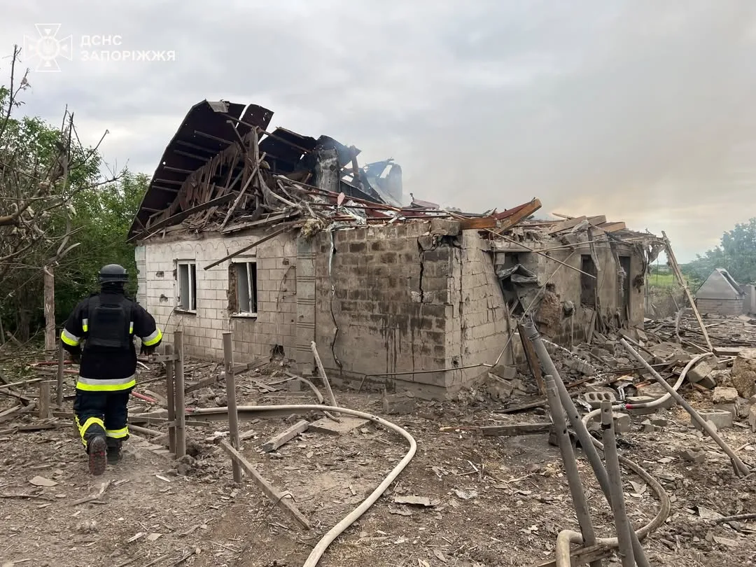 Чоловік загинув під час російської атаки на населений пункт у Запорізькому районі