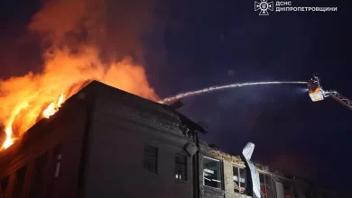 На Дніпропетровщині двоє поранених через масовані російські удари по п’яти районах