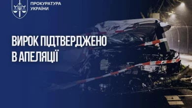 Апеляційний суд залишив у силі вирок водійці у справі про ДТП із сімома травмованими дітьми