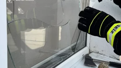 У Запоріжжі російський БпЛА влучив у підрозділ рятувальників ДСНС
