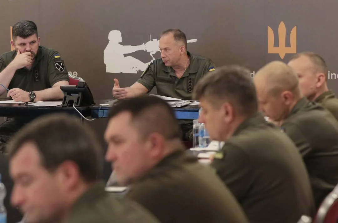 Олександр Сирський провів нараду щодо резервів ЗСУ та посилення оборони на півночі