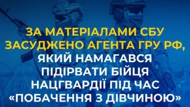 У Києві засудили агента гру рф, який готував теракт проти бійця Нацгвардії