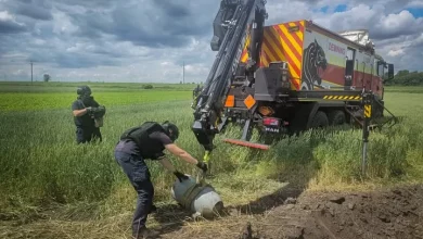 На Чернігівщині сапери ДСНС знищили бойову частину ракети Х-101