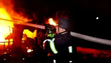 У Кропивницькому вночі атакували інфраструктурний об’єкт, пожежу ліквідовано