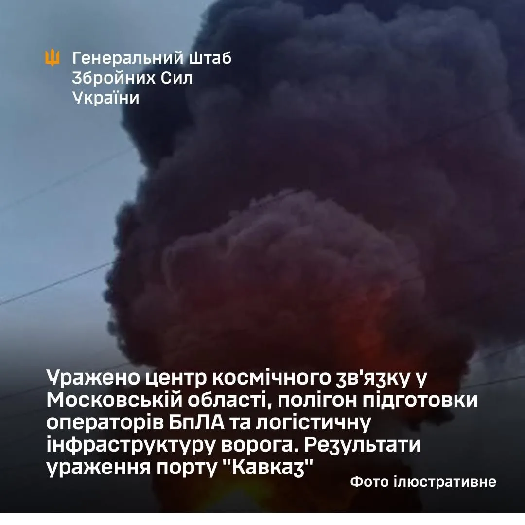 Сили оборони України вразили центр космічного зв’язку в РФ та низку військових об’єктів
