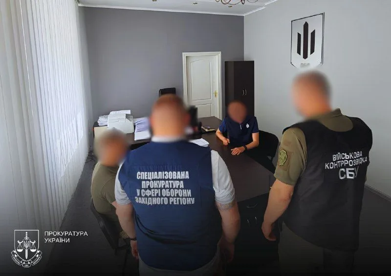 На Волині майору повідомили про підозру через збитки понад 1,1 млн грн на харчах для військових
