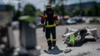 У Сумах російські війська вдруге за день вдарили по АЗС, є поранений