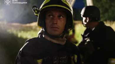 На Полтавщині ліквідували пожежу на промисловому об’єкті після ворожої атаки