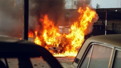У Сумах російський БпЛА влучив у стоянку, пошкоджено близько 10 авто