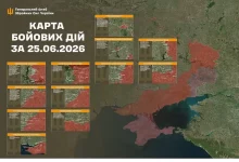 Сили оборони відбили сотні атак рф: оперативна обстановка на ранок 26 червня