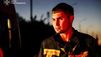 На Полтавщині рятувальники загасили пожежу на АЗС після ворожого обстрілу