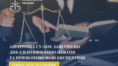 Авіатроща Су-24М на Хмельниччині: завершено ДНК-ідентифікацію пілотів і триває розслідування