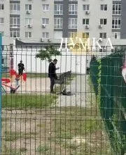 У Харкові уламки «Шахеда» впали на дитячий майданчик, бойова частина не здетонувала