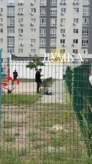 У Харкові уламки «Шахеда» впали на дитячий майданчик, бойова частина не здетонувала
