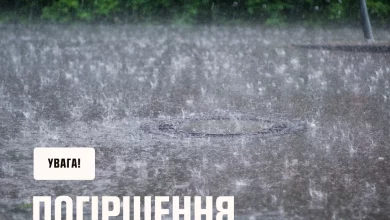 ДСНС попереджає про грози, шквали та град на Закарпатті й заході України